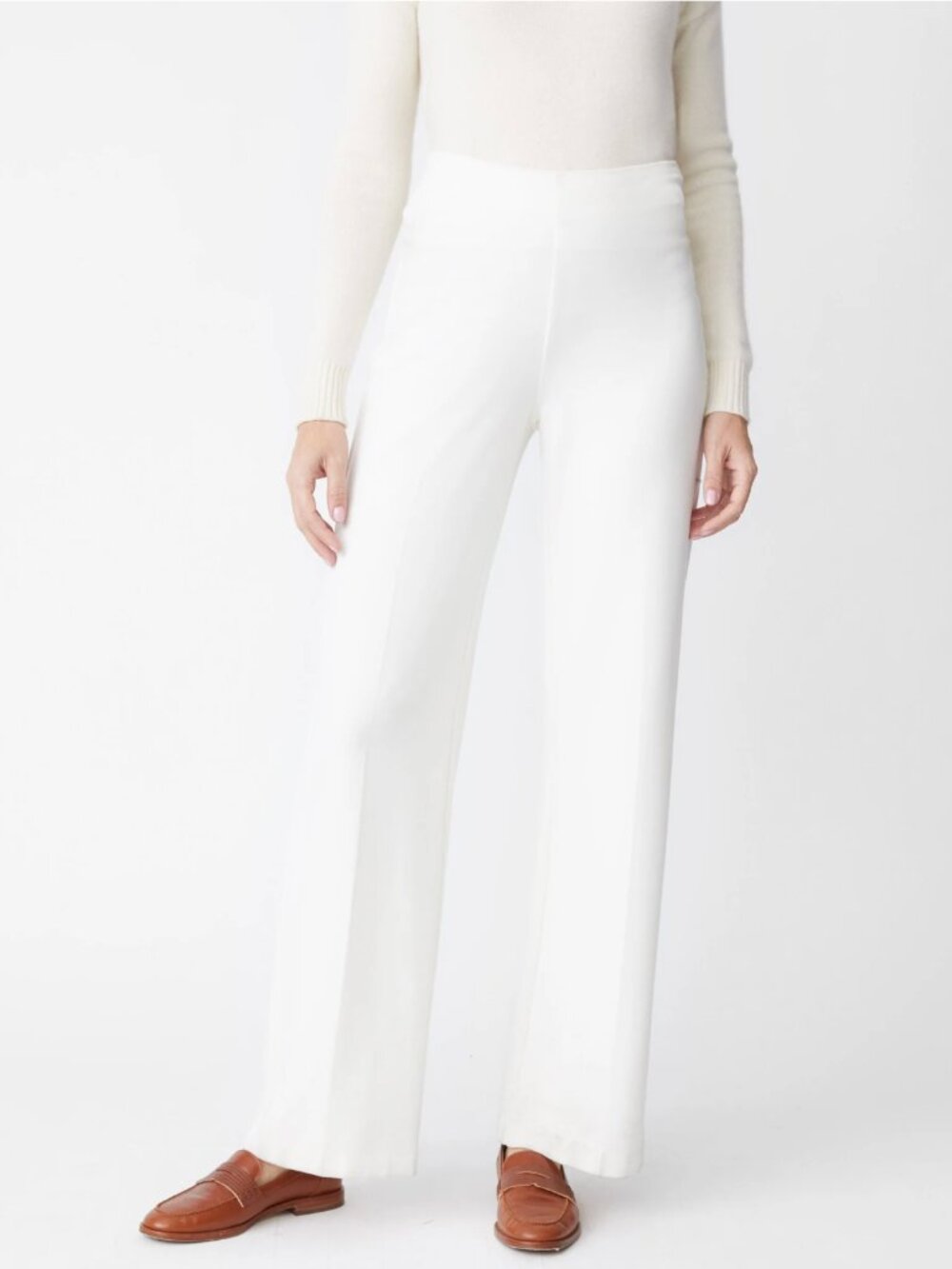 JMcLaughlin Carter pants Size 0 Ivory $198
